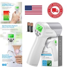 Medical Grade Heavy Duty Touchless Infrared Forehead Thermometer for Adults Kids