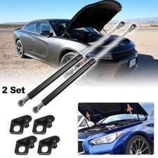 Set 2 Supporti Sollevamento Gas Cappuccio Anteriore Ammortizzatori Gas per Honda Fit 2014-2019
