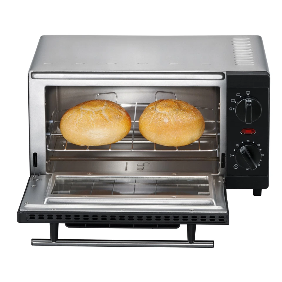 SEVERIN Minibackofen TO 2052 - schwarz-silber - 800 Watt - Bild 4 von 4