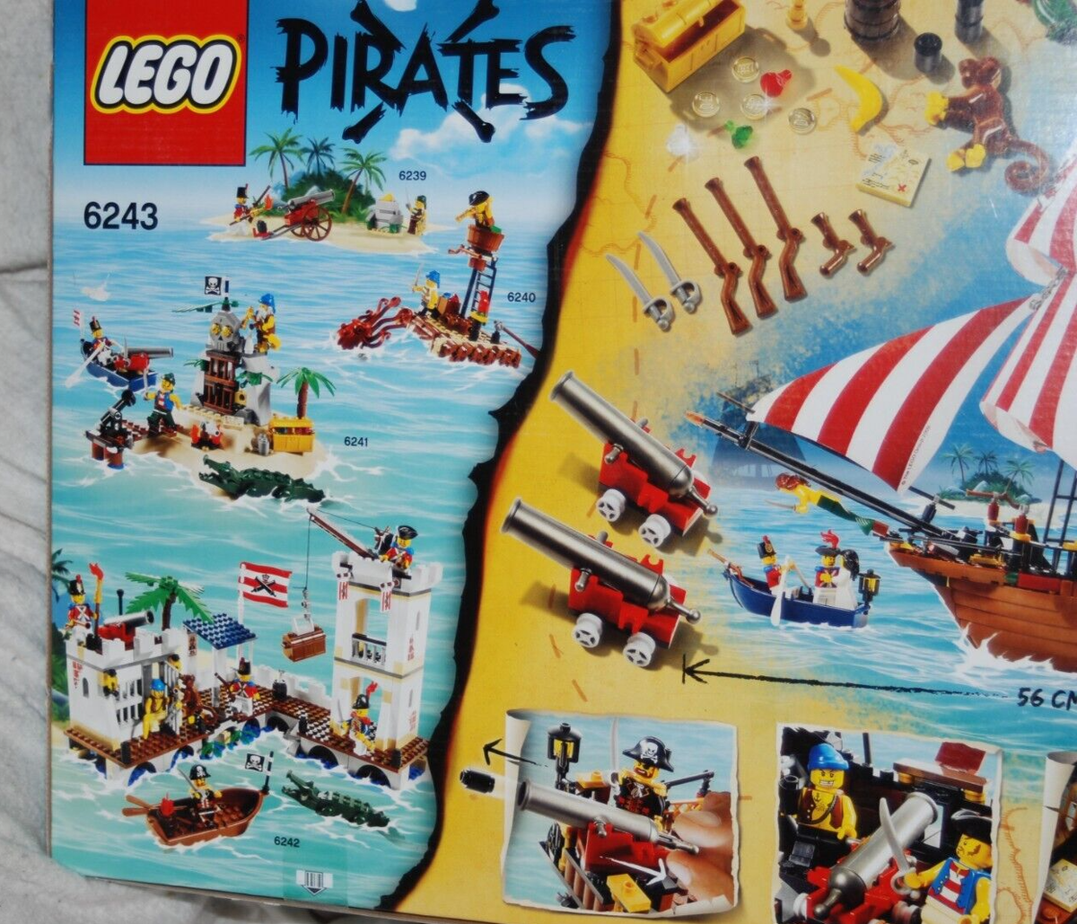 Lego Pirates 6243 Set! Brickbeard