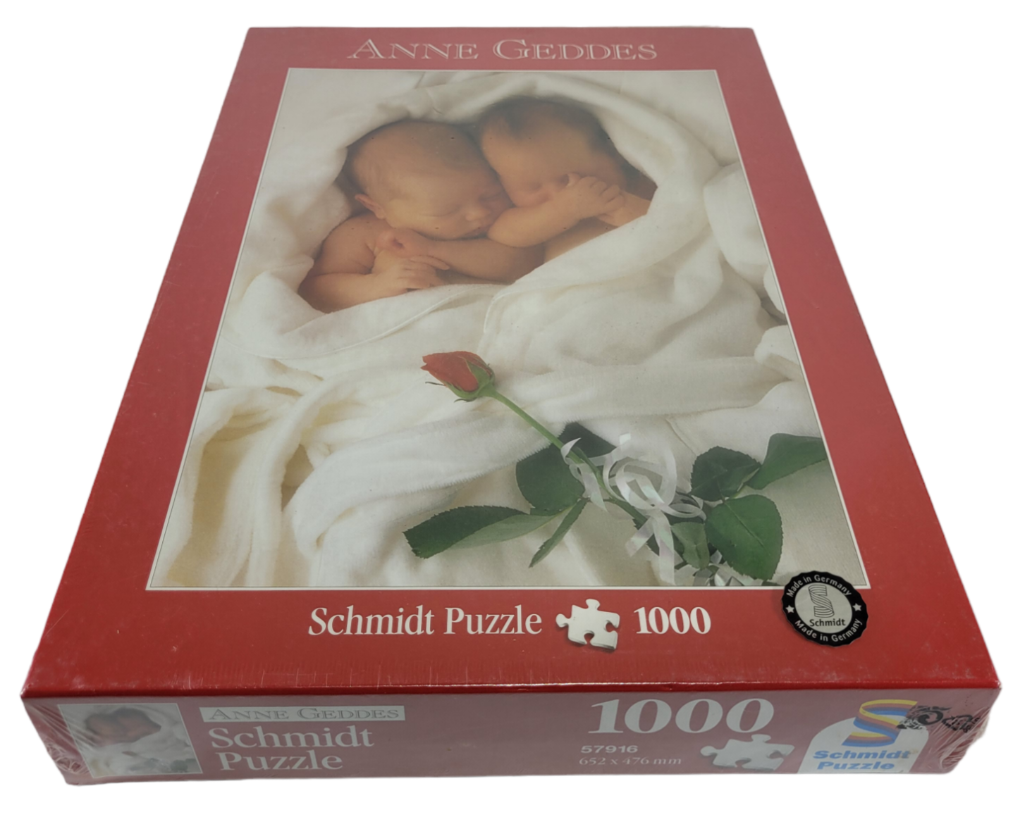 Schmidt Spiele 59821 - Puzzle, Anne Geddes, Brotes Fresia, 1000 Piezas, Caja De Metal : Geddes, Anne