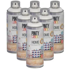 Pintyplus Home Spray Paint, Case of 6 Cans - Assorted Colors