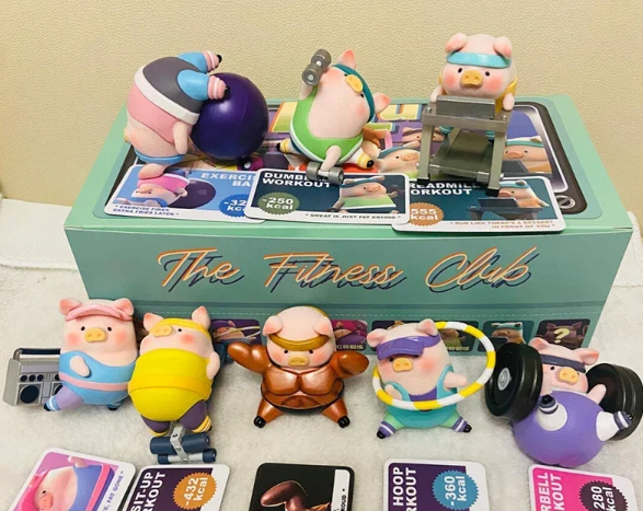 Toyzero+ LuLu the Piggy The Fitness Club Series Confirmed Blind