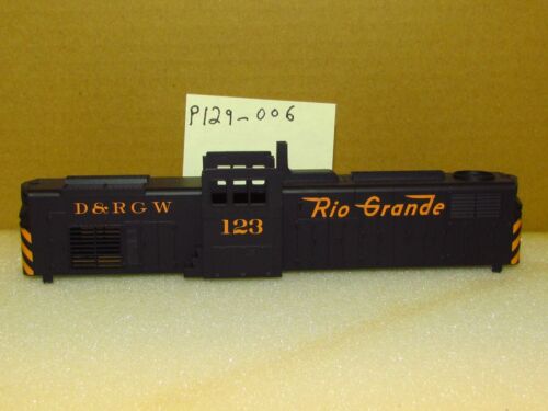 P129-006 D&RGW RIO GRANDE CENTURY 415 DIESEL BODY SHELL HO SCALE IHC/MEHANO NEW - Picture 1 of 8
