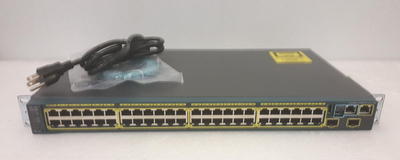 Cisco WS-C2960S-48TS-L LAN Lite Switch 48 Port Copper Gigabit 2 x SFP GbE 2960S