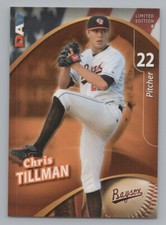 Chris Tillman 2009 DAV Bowie Baysox Stadium Giveaway SGA