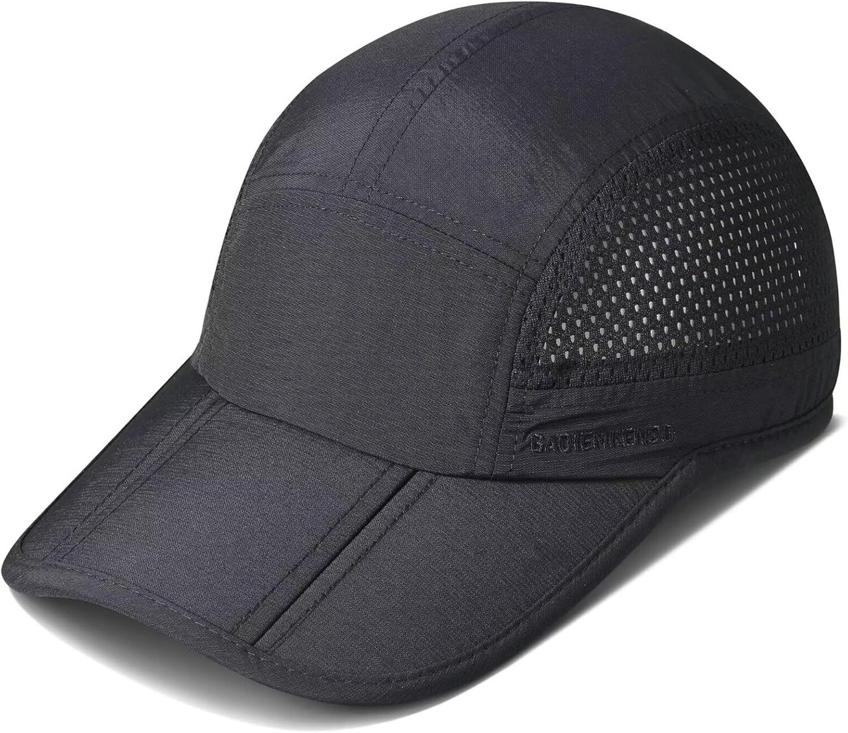 GADIEMKENSD Foldable Outdoor Hat - Reflective Long Brim, UPF 50+ Sun Protection, Quick-Dry & Lightweight For Hiking, Fishing & Running