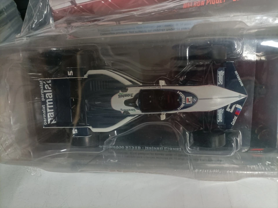 Brabham BT 52 B Nelson Piquet 1983 Le Grandi Formula 1 scala 1:24 Sigillata - Immagine 4 di 4