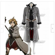 Mushoku Tensei: Jobless Reincarnation Rudeus Greyrat Uniform Suit Cosplay Costum