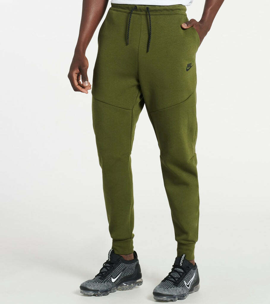 Olive green jogger pants