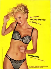 Wonderbra Print Advert So Many Wonderbras. So Little Time.