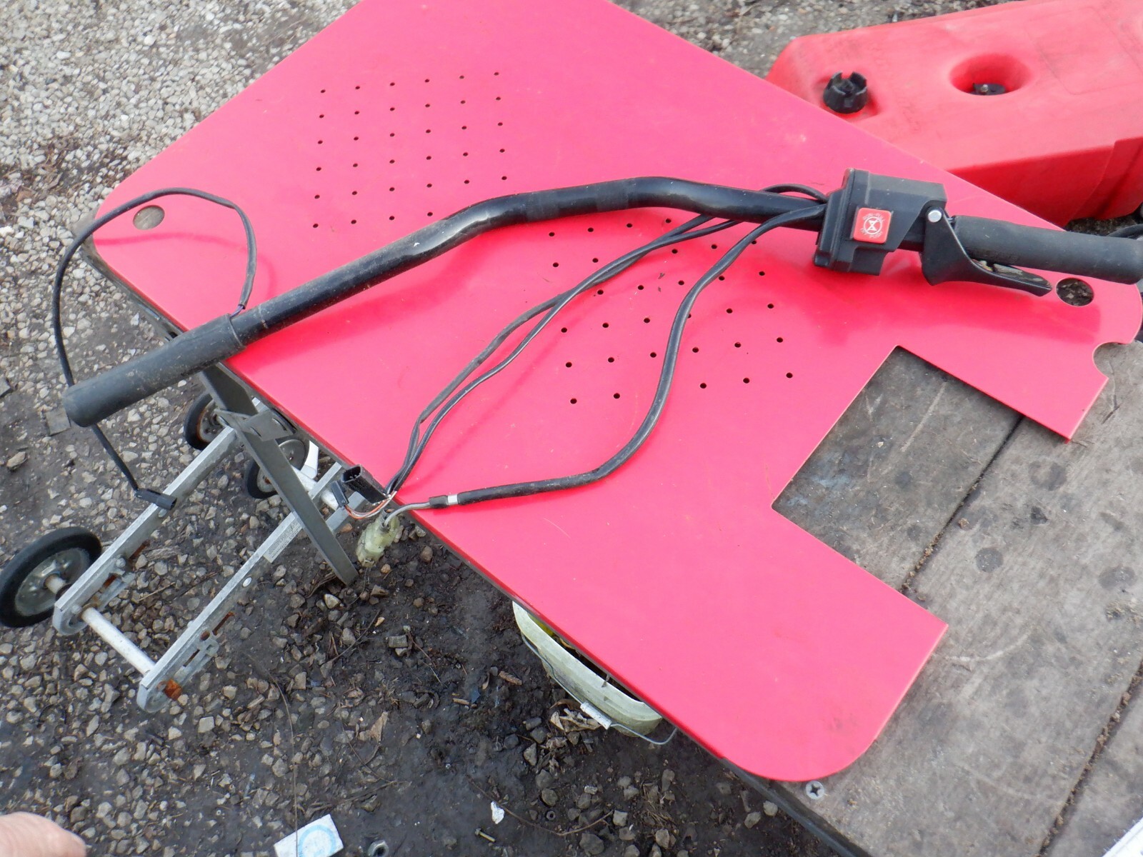 2009 Polaris 600 IQ short track snowmobile parts HANDLEBARS w parts eBay