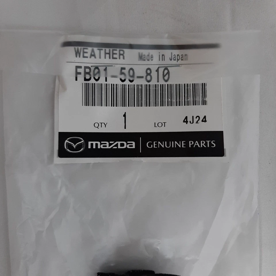 Mazda RX-7 FC3S 1986-1991 Left & Right Outer Door Belt Molding Window Weather St - Image 4 of 4