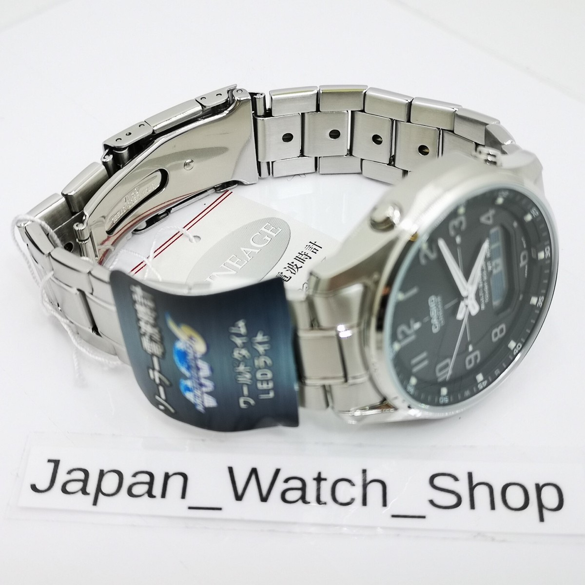 CASIO LINEAGE LCW-M100DE-1A3JF Black Tough Solar Atomic CASIO LINEAGE LCW-M100DE-1A3JF Black Tough Solar Atomic