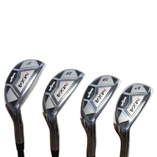 Mens Majek MX4 Hybrid Iron Set (7-PW) Senior "A" Flex Graphite Rescue Clubs