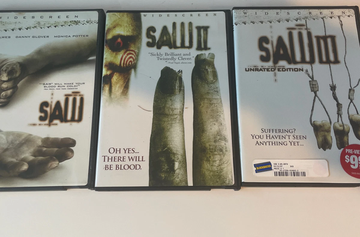 saw 1 2 3 dvd eBay