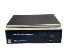 LAB-LINE 6-Place Multi-Magnestir Magnetic Stirrer 120V 18"x12” Top R1278 Tested