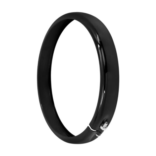 5.75" Black Headlight Lamp Trim Ring For Harley Dyna Street Bob Softail 94-2023 - Picture 11 of 15