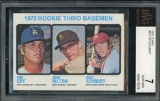 1973 Topps Baseball #615 Mike Schmidt BVG 7