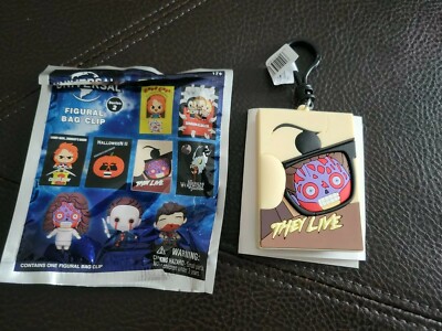 Universal Vault Horror Figural Bag Clip Series 2 They Live Movie Poster 