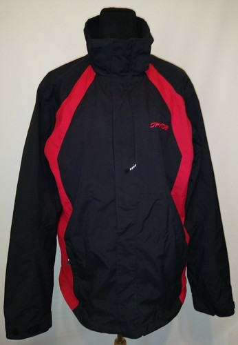 Black Dbl Zip Ski Coat Jacket RN 64902 
