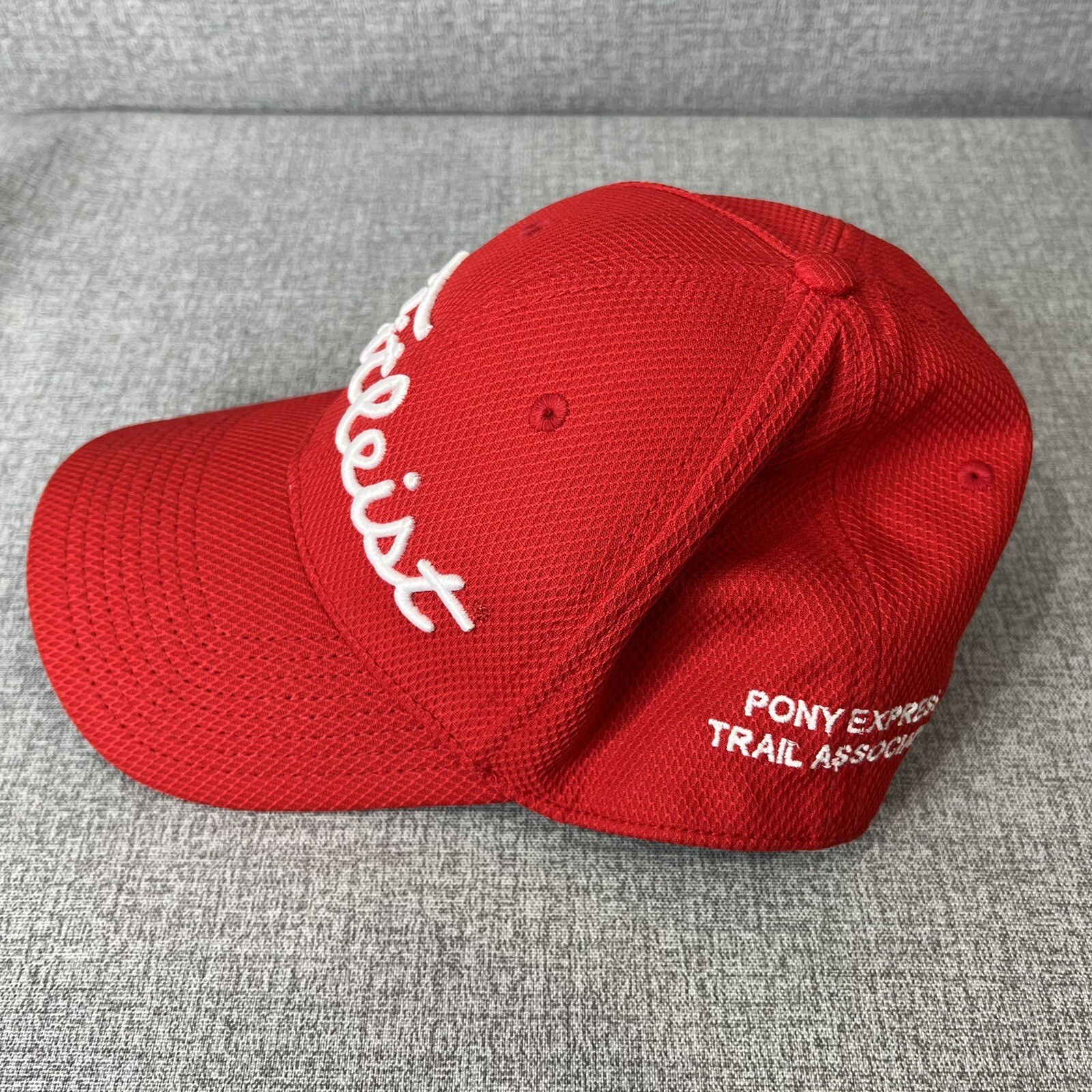Titleist Cappello Uomo M L Golf Pony Express Torneo Sesquicentenario Rosso
