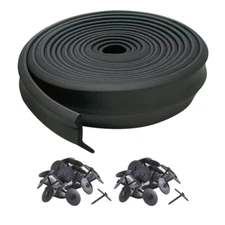 Garage Door Weather Seal 16 ft Stripping Garage Door Rubber Seal Bottom