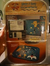 Rare Vintage Looney Tunes 1996 Sylvester Tweety Screen Saver Mouse Pad NIP