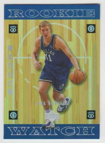 DIRK NOWITZKI Mavericks 1998-99 Upper Deck Encore Rookie Card #122 SP RC