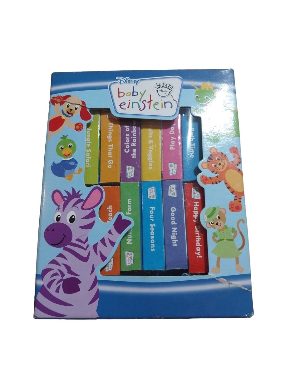 Disney Baby Einstein Blue: 12 Board Books by PI Kids (2014