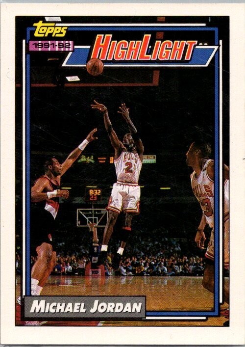 1992-93 Topps - #3 Michael Jordan