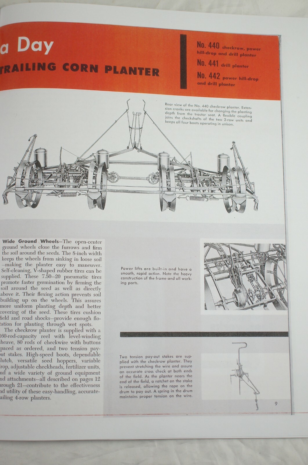 IH McCormick Corn Planters Brochure 