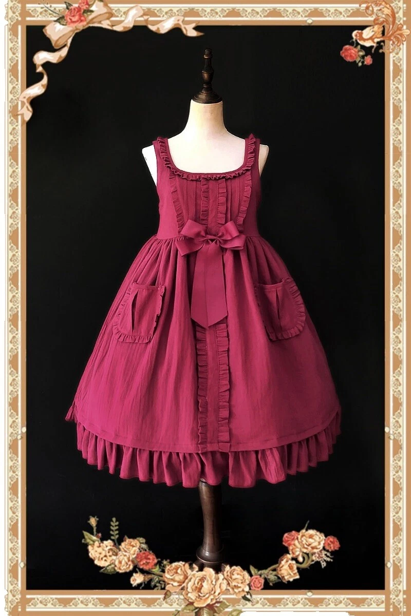 Handmade Cotton Solid Sleeveless Dresses for Women