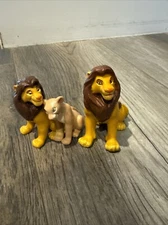 Disney's The Lion King Vintage 1994 Mattel Simba and Nala Cake Toppers/Figures
