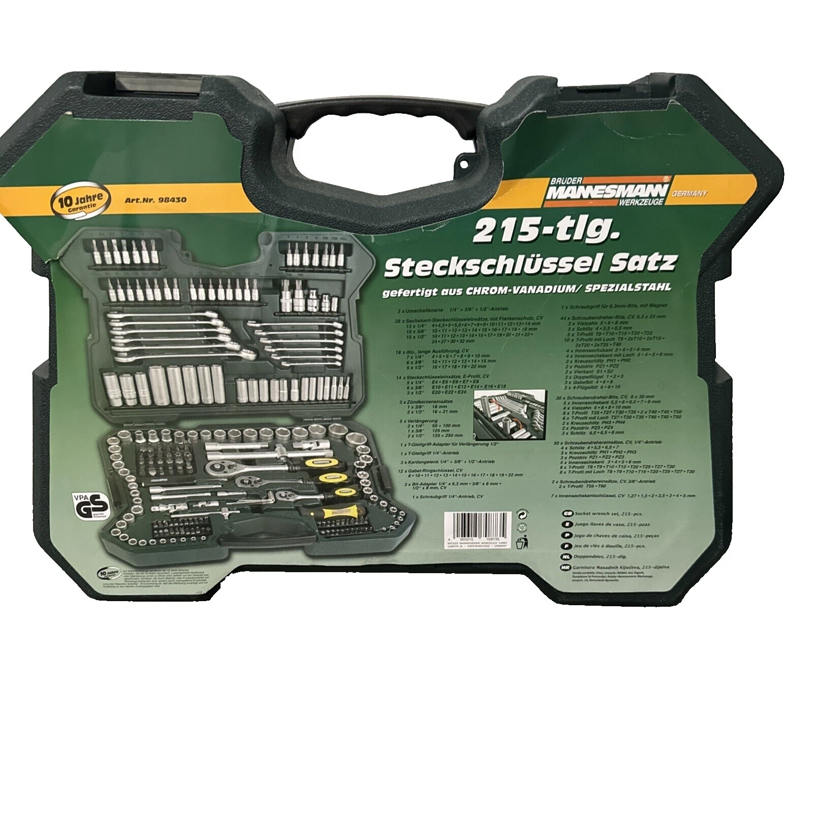 Brüder Mannesmann Werkzeuge Hand Tools