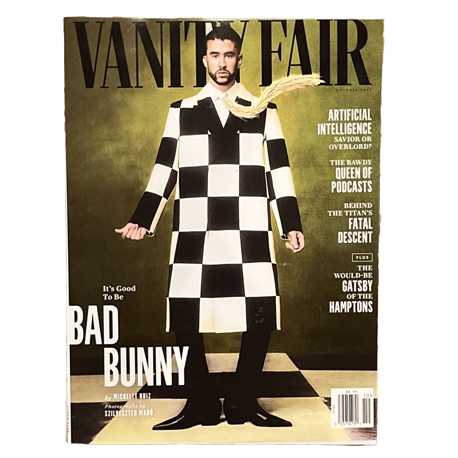 Vanity Fair Magazine October 2023 BAD BUNNY Bawdy Queen of Podcasts