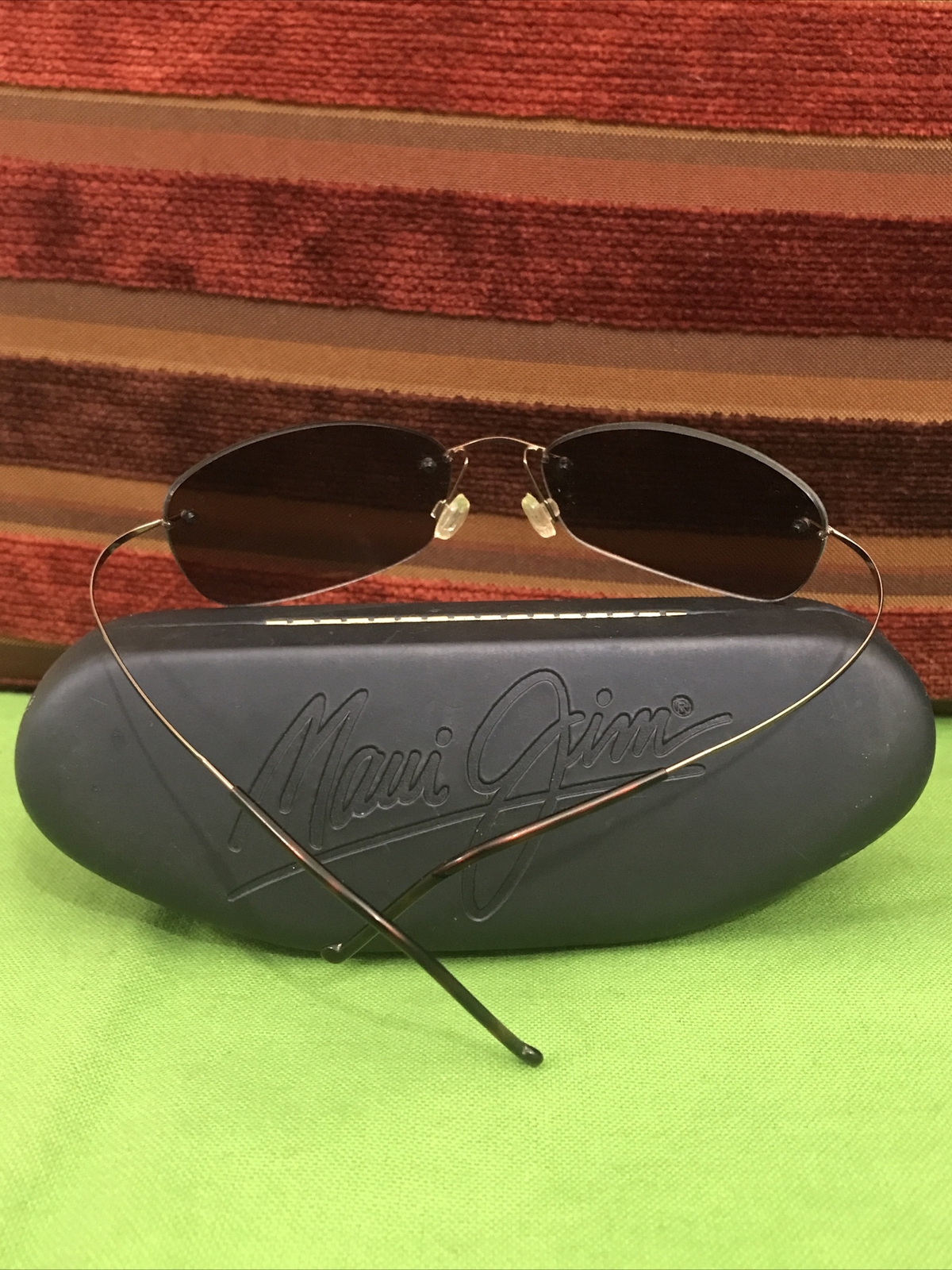 Maui Jim Wailea MJ 503 23 Titanium Flex Frame Maui Rose
