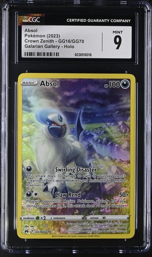 Absol graded CGC 9 for sale on eBay