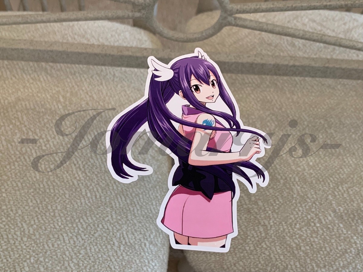 Fairy Tail - Anime - Wendy Marvell Sticker Vinyl Sign custom mage
