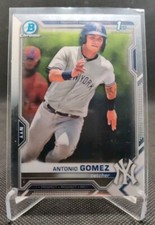 2021 Bowman Chrome #BCP-82 Antonio Gomez New York Yankees Baseball Card