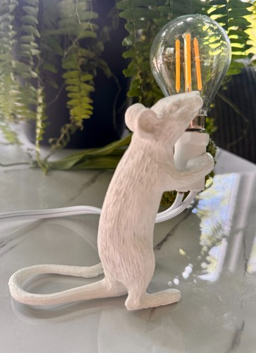 NEW Table Mouse Night Light Table Lamp Home Decor Bedside Desk Lighting Fixture