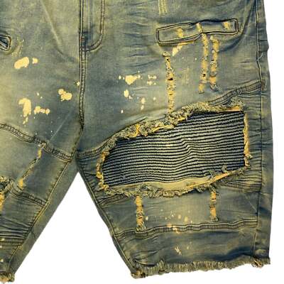 FWRD DENIM & CO. Big Men Motocross Denim Short | eBay