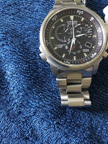 Citizen Promaster Nighthawk A-T 42mm Stainless Steel Case and Bracelet