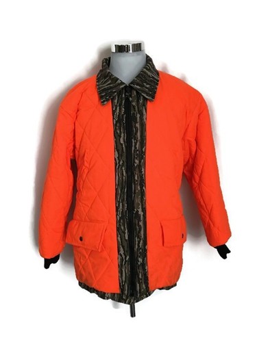Vintage MOUNT'N PRAIRIE Reversible Camo Hunting Jacket Insulated Ski Snow Coat M - Picture 7 of 11