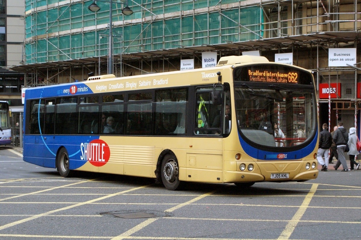 Transdev Keighley 1812 Bradford 2012 Bus Photo UK