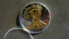 2014 Gilded Silver American Eagle 1 oz. 999 Fine Silver From A Local Estate