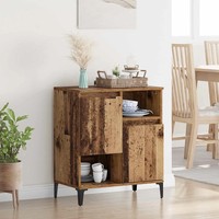 Sideboard Altholz 60X35X70 Cm Kommode Wohnzimmer Holzwerkstoff