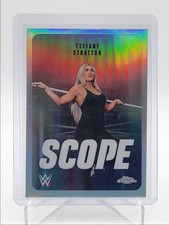 TIFFANY STRATTON 2026 TOPPS CHROME WWE SCOPE REFRACTOR SMACKDOWN Q6395