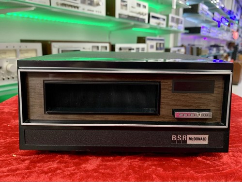 BSR McDONALD TD 8S Stereo 8-Track Playback Deck Vintage Work Perfect Good Look - Imagen 7 de 8