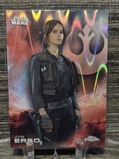 2025 Topps Chrome Star Wars Jyn Erso 66 Raywave Refractor 66 NM
